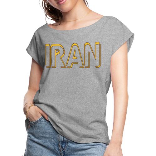 Iran 5 - Women's Roll Cuff T-Shirt