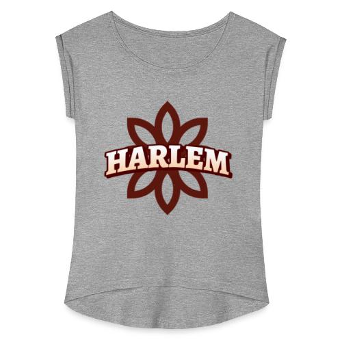 HARLEM STAR - Women's Roll Cuff T-Shirt
