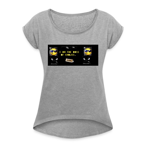 lol - Women's Roll Cuff T-Shirt