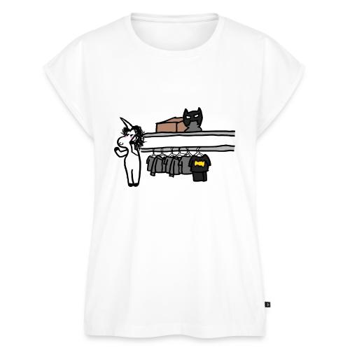 Phonecall unicorn - Women's Premium Roll Up Sleeve T-Shirt