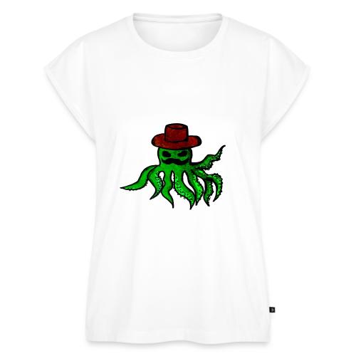 Mysterious octopus - Women's Premium Roll Up Sleeve T-Shirt