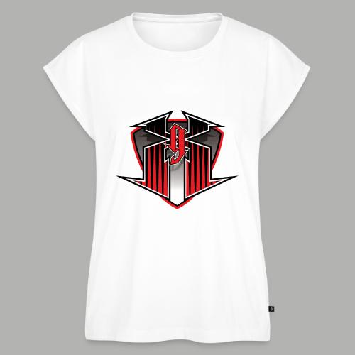 Grappling X Shield - Women's Premium Roll Up Sleeve T-Shirt