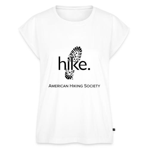 hike. - Women's Premium Roll Up Sleeve T-Shirt