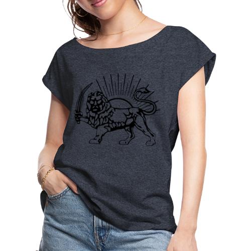 Shiro Khorshid - Women's Roll Cuff T-Shirt