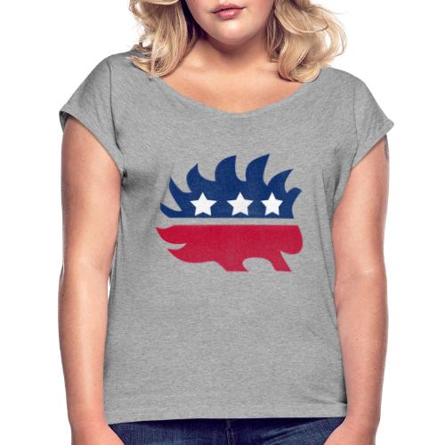 Libertarian - Women's Roll Cuff T-Shirt