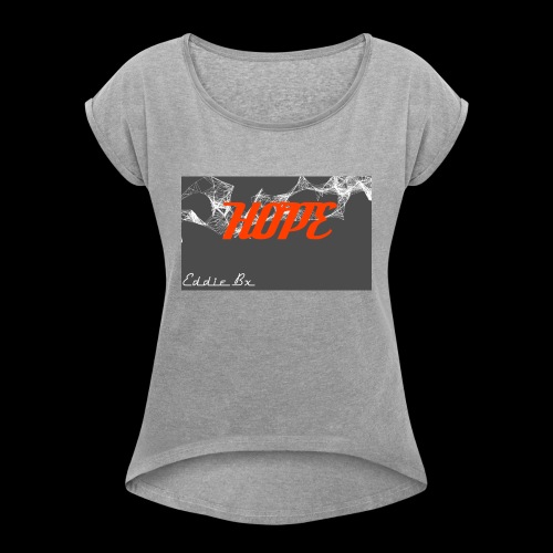 Pixlr - Women's Roll Cuff T-Shirt