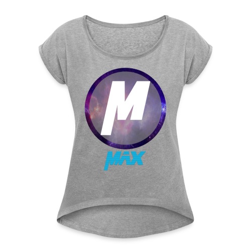 Awesome M v2 - Women's Roll Cuff T-Shirt
