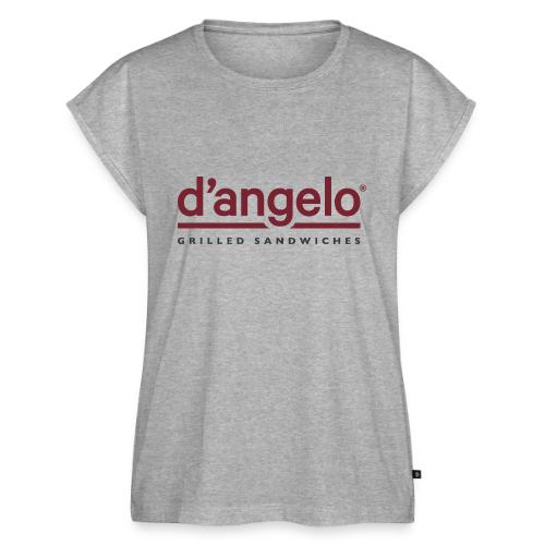 D'Angelo Logo - Women's Premium Roll Up Sleeve T-Shirt