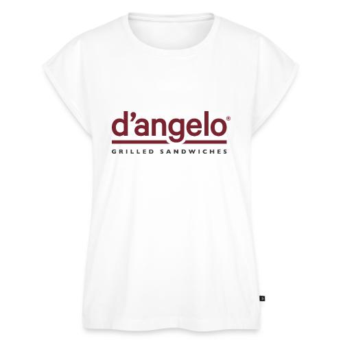 D'Angelo Logo - Women's Premium Roll Up Sleeve T-Shirt