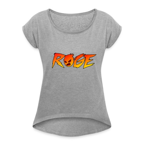Rage T-shirt - Women's Roll Cuff T-Shirt