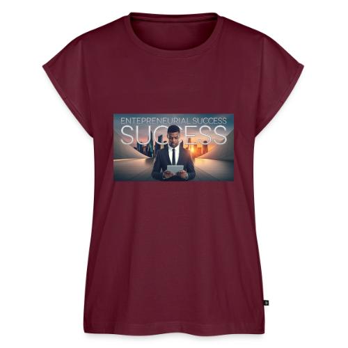 vidiq thumbnail 1 - Women's Premium Roll Up Sleeve T-Shirt
