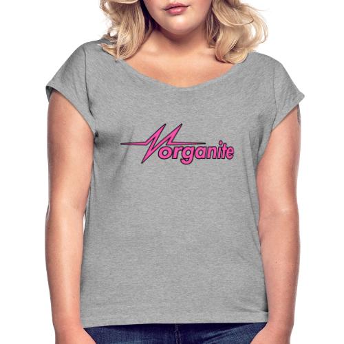 Morganite - Women's Roll Cuff T-Shirt