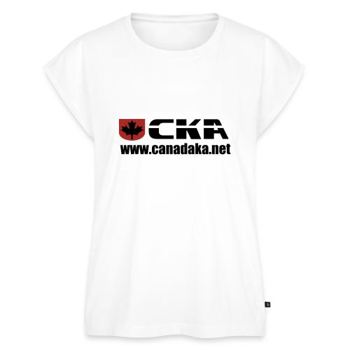 CKA Back 3 - Women's Premium Roll Up Sleeve T-Shirt