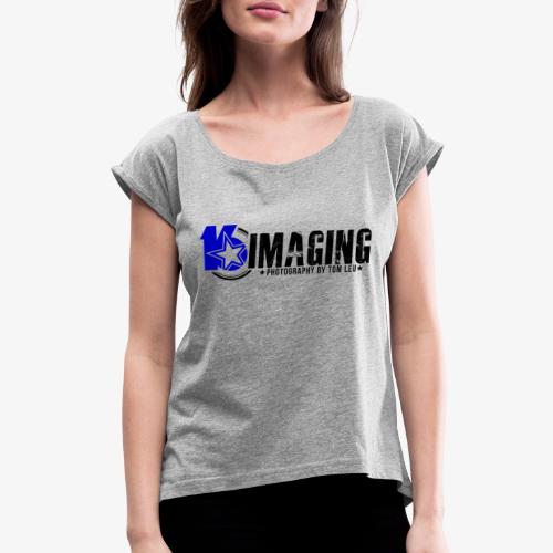 16IMAGING Horizontal Color - Women's Roll Cuff T-Shirt