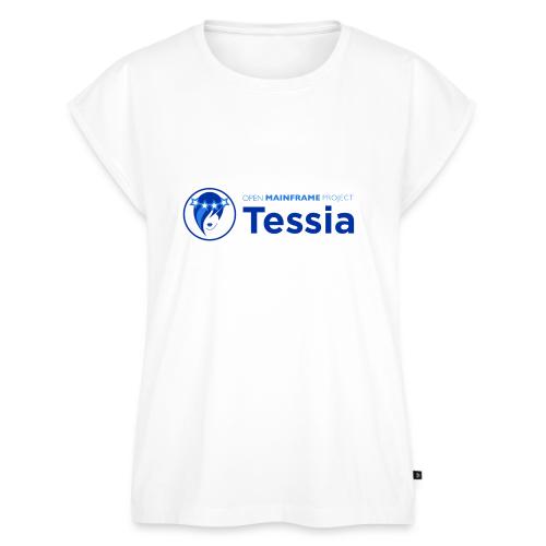 Tessia - Women's Premium Roll Up Sleeve T-Shirt