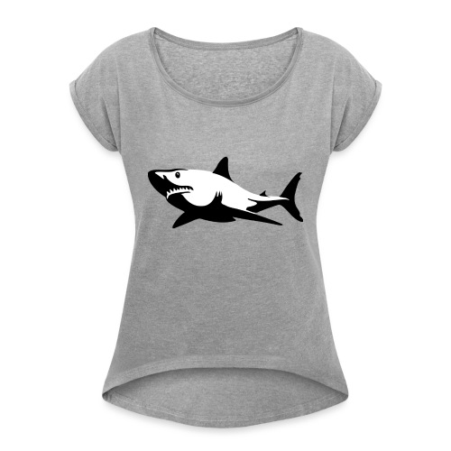 Shark - Women's Roll Cuff T-Shirt