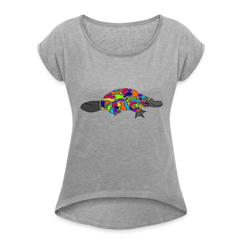 Platypus - Women's Roll Cuff T-Shirt