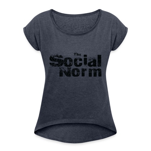 The Social Norm Official Merch - Women's Roll Cuff T-Shirt