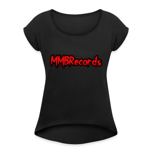 MMBRECORDS - Women's Roll Cuff T-Shirt