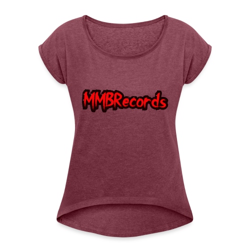 MMBRECORDS - Women's Roll Cuff T-Shirt