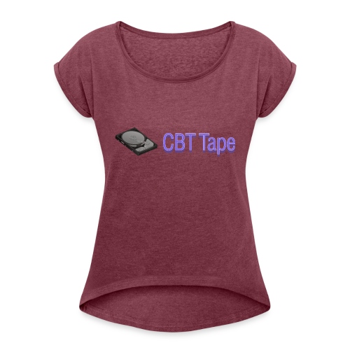 CBT Tape - Women's Roll Cuff T-Shirt