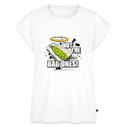 not the bad ones - Women's Premium Roll Up Sleeve T-Shirt