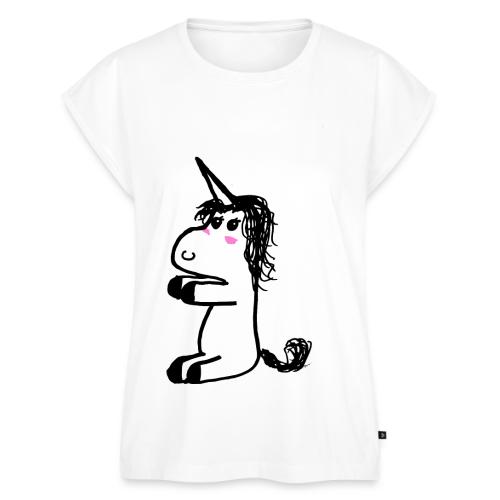 Baby Unicorn - Women's Premium Roll Up Sleeve T-Shirt