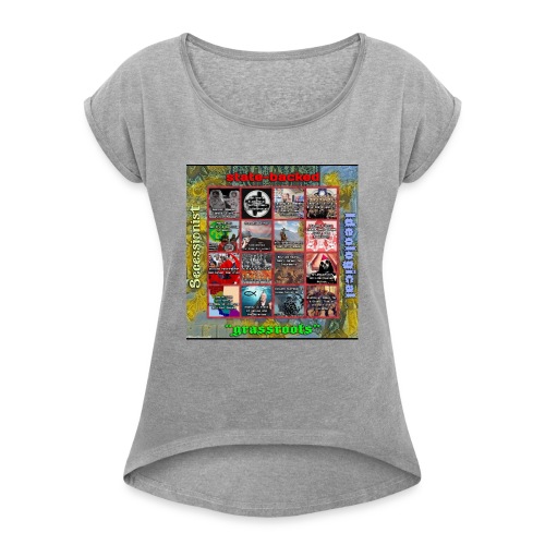 Politics - Women's Roll Cuff T-Shirt