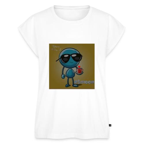 Being Mrs. S #Smoon - Women's Premium Roll Up Sleeve T-Shirt