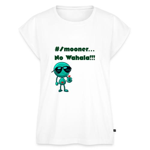 Smoon City | No Wahala Only - Women's Premium Roll Up Sleeve T-Shirt