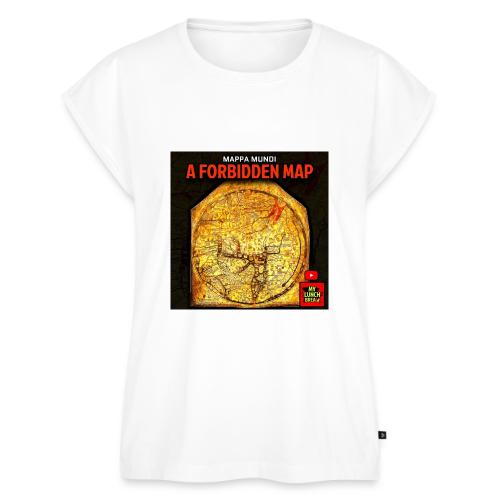 A FORBIDDEN MAP - Women's Premium Roll Up Sleeve T-Shirt