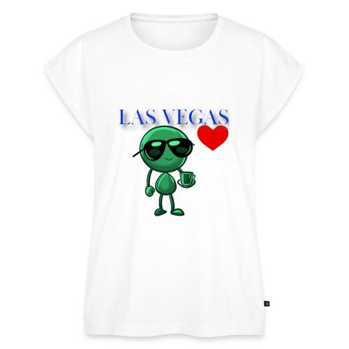 Smoon City_Las Vegas - Women's Premium Roll Up Sleeve T-Shirt