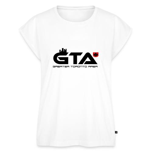 Greater Toronto Area - Women's Premium Roll Up Sleeve T-Shirt
