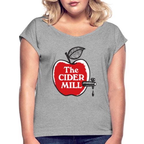 CM logoShort - Women's Roll Cuff T-Shirt