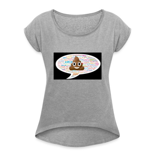 HTSS Global Design - Women's Roll Cuff T-Shirt