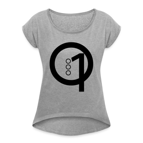 Number one - Women's Roll Cuff T-Shirt
