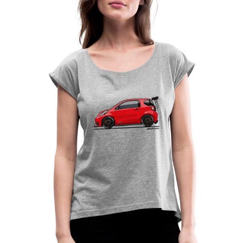Toyota Scion iQ Track - Women's Roll Cuff T-Shirt