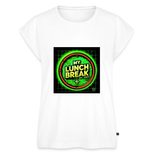 MLB RETRO LOGO 2024 - Women's Premium Roll Up Sleeve T-Shirt