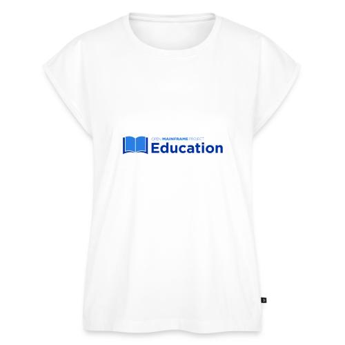 Mainframe Open Education - Women's Premium Roll Up Sleeve T-Shirt