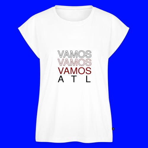 Vamos, Vamos ATL - Women's Premium Roll Up Sleeve T-Shirt
