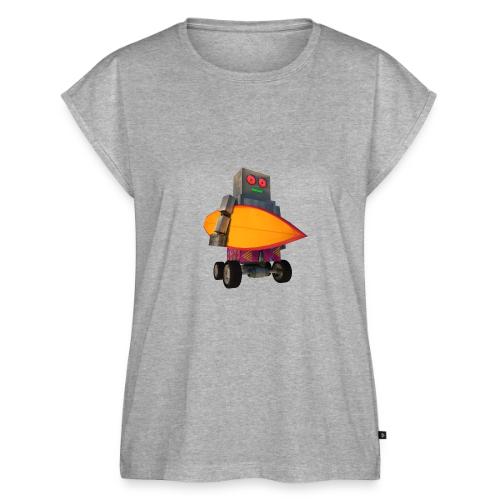 SURF, MACHINE - Women's Premium Roll Up Sleeve T-Shirt