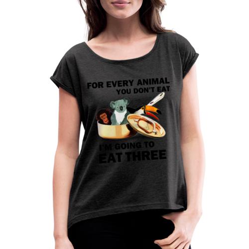 Every Animal Maddox T-Shirts - Women's Roll Cuff T-Shirt