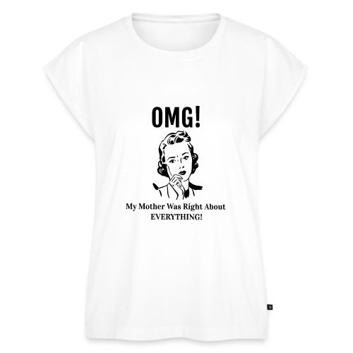 MotherWasRight - Women's Premium Roll Up Sleeve T-Shirt