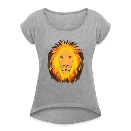 Leo - Women's Roll Cuff T-Shirt
