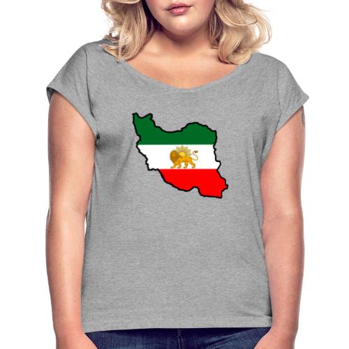 Real IRAN - Women's Roll Cuff T-Shirt