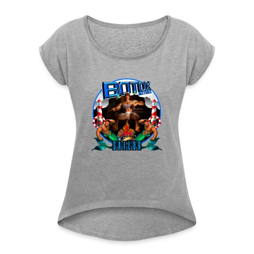 BOTOX MATINEE SAILOR T-SHIRT - Women's Roll Cuff T-Shirt