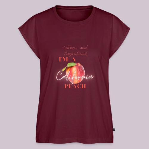 California Georgia - Women's Premium Roll Up Sleeve T-Shirt