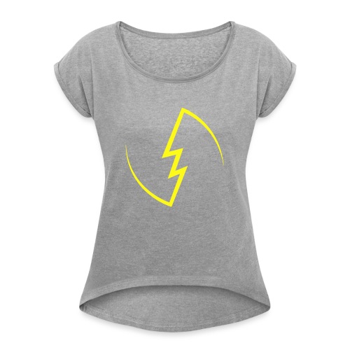 Electric Spark - Women's Roll Cuff T-Shirt