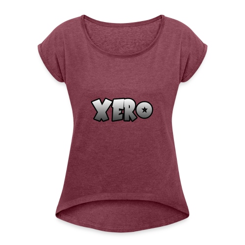 Xero (No Character) - Women's Roll Cuff T-Shirt