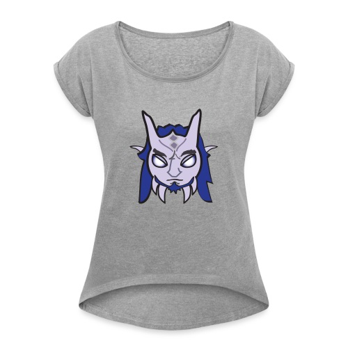 Warcraft Baby Draenei - Women's Roll Cuff T-Shirt